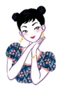 Стикер Girls talk club