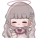 Стикер Девочки ангелы