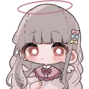 Стикер Девочки ангелы