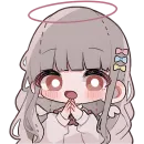 Стикер Девочки ангелы