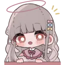 Стикер Девочки ангелы