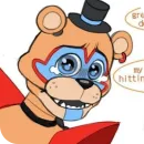 Стикер Glamrock Freddy