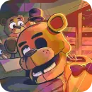 Стикер Golden Freddy FNAF