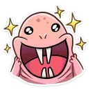 Стикер Голый землекоп | Naked mole