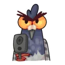 Стикер Голупь Саня