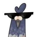 Стикер Голупь Саня