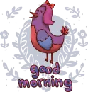 Стикер Good Morning