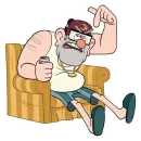 Стикер Gravity Falls
