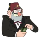 Стикер Gravity Falls
