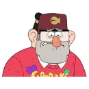 Стикер Gravity Falls
