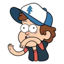 Стикер Gravity Falls Ukrainian