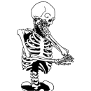 Стикер Груда костей ч.1