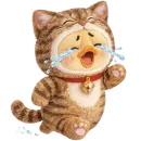 Стикер Утенок котенок