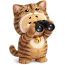 Стикер Утенок котенок