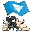 Стикер Telegrammers