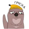Стикер Грюня