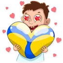 Стикер George Volleyball