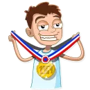 Стикер George Volleyball