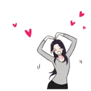 Стикер Gyerin x Jooyeon