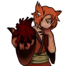 Стикер HEART ABYSS