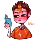 Стикер Haikyuu (RoritoZokaru)