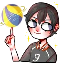 Стикер Haikyuu (RoritoZokaru)