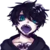 Стикер Halloween Anime
