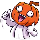 Стикер Halloween Ghost