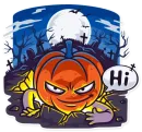 Стикер Halloween Ghost