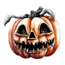 Стикер Halloween
