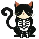 Стикер Halloween animals