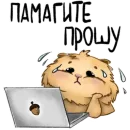 Стикер Хомяк Инвестор