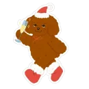 Стикер happy woof year