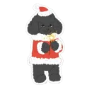Стикер happy woof year