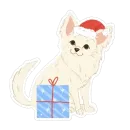 Стикер happy woof year
