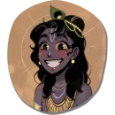 Стикер Hare Krishna ❤️