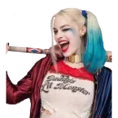 Стикер Harley quinn ♦️♥️