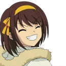 Стикер Haruhi Suzumiya