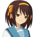 Стикер Haruhi Suzumiya