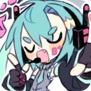 Стикер Hatsune Miku