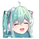 Стикер Hatsune Miku