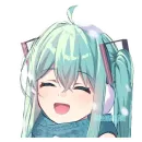 Стикер Hatsune Miku