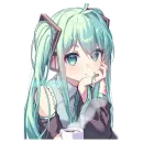 Стикер Hatsune Miku