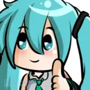 Стикер Hatsune Miku