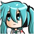 Стикер Hatsune Miku
