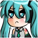 Стикер Hatsune Miku