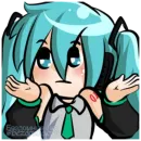 Стикер Hatsune Miku