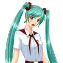 Стикер Hatsune Miku