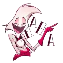 Стикер Адские художники Hazbin Hotel