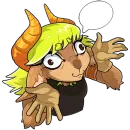 Стикер Хэйзел Нат Без Текста